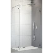 Radaway Arta Walk-In ścianka prysznicowa 40 cm boczna prawa chrom/szkło przezroczyste 386010-03-01R