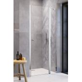 Radaway Eos DWJ II drzwi prysznicowe 90 cm wnękowe prawe chrom/szkło przezroczyste 13799441-01R