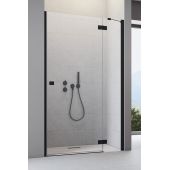Radaway Essenza New Black DWJ drzwi prysznicowe 100 cm prawe czarny mat/szkło przezroczyste 385014-54-01R