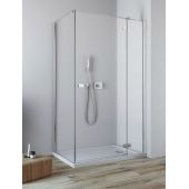 Radaway Fuenta New KDJ drzwi prysznicowe 110 cm prawe chrom/szkło przezroczyste 384041-01-01R