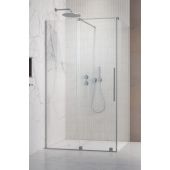Radaway Furo Brushed Nickel KDJ drzwi prysznicowe 52,2 cm rozsuwane nikiel szczotkowany/szkło przezroczyste 10104522-91-01L