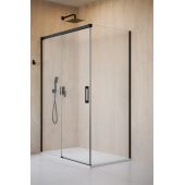 Radaway Idea 8 Black KDJ drzwi prysznicowe 57 cm rozsuwane czarny mat/szkło przezroczyste 10340520-54-01R