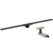 Zestaw Geberit CleanLine30 odpływ liniowy 90 cm rynna z wpustem czarny chrom (154501TE1, 154152001)