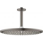 Grohe Rainshower Cosmopolitan 310 deszczownica 31 cm okrągła z ramieniem sufitowym brushed hard graphite 26067AL0