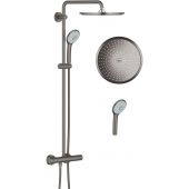 Grohe Euphoria System 310 zestaw prysznicowy ścienny termostatyczny z deszczownicą brushed hard graphite 26075AL0