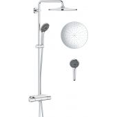 Grohe Vitalio Joy XXL 310 zestaw prysznicowy ścienny termostatyczny z deszczownicą chrom 26401001