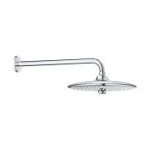 Grohe Euphoria 260 deszczownica 26 cm okrągła z ramieniem ściennym chrom 26459000