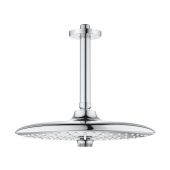 Grohe Euphoria 260 deszczownica 26 cm okrągła z ramieniem sufitowym chrom 26461000