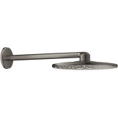 Grohe Rainshower Smartactive 310 deszczownica 31 cm okrągła z ramieniem podtynkowym brushed hard graphite 26475AL0