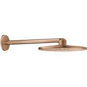 Grohe Rainshower Smartactive deszczownica 31 cm okrągła z ramieniem podtynkowym brushed warm sunset 26475DL0