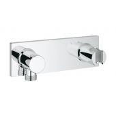 Grohe Grohtherm F przyłącze kątowe ze zintegrowanym uchwytem prysznicowym ścienne chrom 27621000