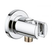 Grohe Relexa przyłącze kątowe z uchwytem ścienne chrom 28628000