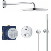 Grohe Grohtherm zestaw prysznicowy podtynkowy termostatyczny chrom 34731000