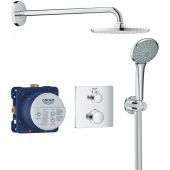 Grohe Grohtherm zestaw prysznicowy podtynkowy termostatyczny chrom 34734000