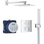 Grohe Grohtherm zestaw prysznicowy Cube Rainshower Allure 230 podtynkowy chrom 34741000