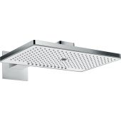 Hansgrohe Rainmaker Select deszczownica 46,6x30 cm z ramieniem prysznicowym biały/chrom 24007400