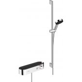Hansgrohe Pulsify Select zestaw prysznicowy ścienny termostatyczny chrom 24270000