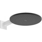 Hansgrohe Raindance Alive S deszczownica z ramieniem 30x30 cm okrągła biały mat 24540700