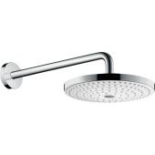 Hansgrohe Raindance Select S EcoSmart deszczownica 24 cm z ramieniem prysznicowym biały/chrom 26470400