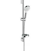Hansgrohe Crometta zestaw prysznicowy ścienny biały/chrom 26553400