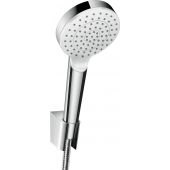 Hansgrohe Crometta EcoSmart zestaw prysznicowy ścienny biały/chrom 26569400