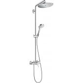 Hansgrohe Croma Select S Showerpipe zestaw prysznicowy ścienny chrom 26791000