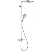 Hansgrohe Raindance Select S Showerpipe zestaw prysznicowy ścienny termostatyczny chrom 27129000