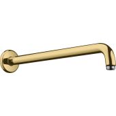 Hansgrohe ramię prysznicowe 38,9 cm ścienne złoty optyczny polerowany 27413990