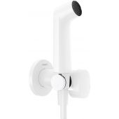 Hansgrohe Bidette bateria bidetowa z zestawem prysznicowym podtynkowa biała 29232700