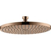 Axor Starck deszczownica 24 cm okrągła czerwone złoto polerowane 28494300