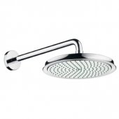 Hansgrohe Raindance deszczownica Classic AIR z ramieniem nikiel szczotkowany 27424820