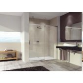 Huppe Aura Elegance 4-kąt drzwi prysznicowe 110 cm rozsuwane srebrny mat/szkło przezroczyste 401503.087.322