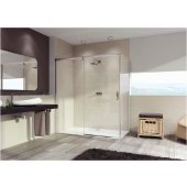 Huppe Aura Elegance 4-kąt ścianka prysznicowa 90 cm /szkło przezroczyste 401603.087.322