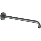 Keuco ramię prysznicowe 45 cm szczotkowany czarny chrom 51688130400