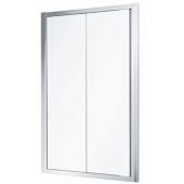 Koło Geo drzwi prysznicowe 110 cm srebrny połysk/szkło przezroczyste 560.143.00.3