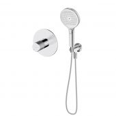 Oltens Hamnes zestaw bateria prysznicowa podtynkowa ze słuchawką 3-funkcyjną Luva EasyClick chrom 36035100