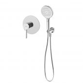 Oltens Rann zestaw bateria prysznicowa podtynkowa ze słuchawką 3-funkcyjną Luva EasyClick chrom 36078100