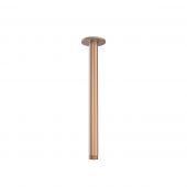 Oltens Aera ramię prysznicowe sufitowe 25 cm miedź szczotkowana 39404610