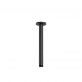 Oltens Aera ramię prysznicowe sufitowe 15 cm czarny mat 39405300