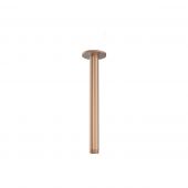 Oltens Aera ramię prysznicowe sufitowe 15 cm miedź szczotkowana 39405610