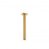 Oltens Aera ramię prysznicowe sufitowe 15 cm złoty połysk 39405800