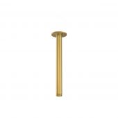 Oltens Aera ramię prysznicowe sufitowe 15 cm złoto szczotkowane 39405810