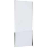 Omnires Bronx ścianka prysznicowa 90 cm aluminium /szkło przezroczyste 10P90CRTR