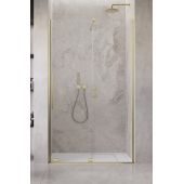 Radaway Furo Brushed Gold DWJ drzwi prysznicowe 72,2 cm rozsuwane złoty szczotkowany/szkło przezroczyste 10107722-99-01R