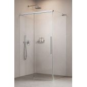 Radaway Idea 8 QL KDJ drzwi prysznicowe 56,7 cm rozsuwane chrom połysk/szkło przezroczyste 10550567-01-01L