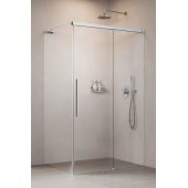 Radaway Idea 8 QL KDJ drzwi prysznicowe 56,7 cm rozsuwane chrom połysk/szkło przezroczyste 10550567-01-01R