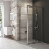 Ravak Blix BLPS-100 ścianka prysznicowa 100 cm stała biały/szkło przezroczyste9BHA0100Z1