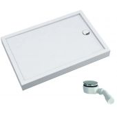 Schedpol Competia New brodzik 80x110 prostokątny biały 3.4837