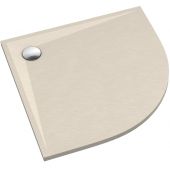 Schedline Libra Cashmere Stone brodzik półokrągły 90x90 cm beżowy 3SP.L1O-9090/PK/ST