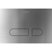Duravit DuraSystem A1 przycisk spłukujący do WC stal nierdzewna szczotkowana WD5012704000